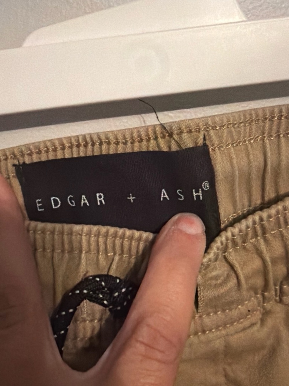 🦘 Brooklyn Cloth / Edgar & Ash Khaki Cargo Joggers